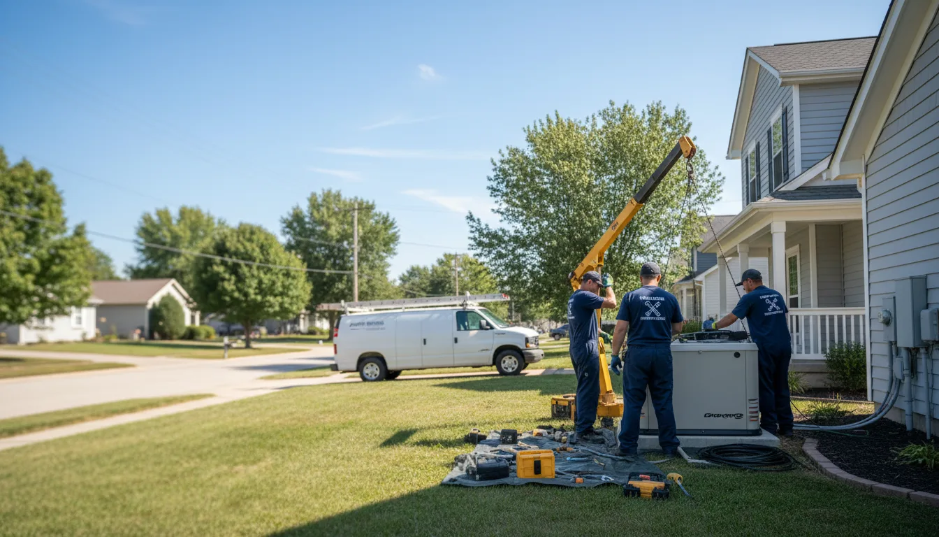Generator Installation in Cross Plains, TX near me